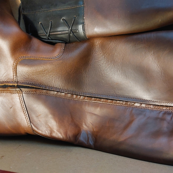 Wolverine Brown Leather Boots Womens - Picture 13 of 16